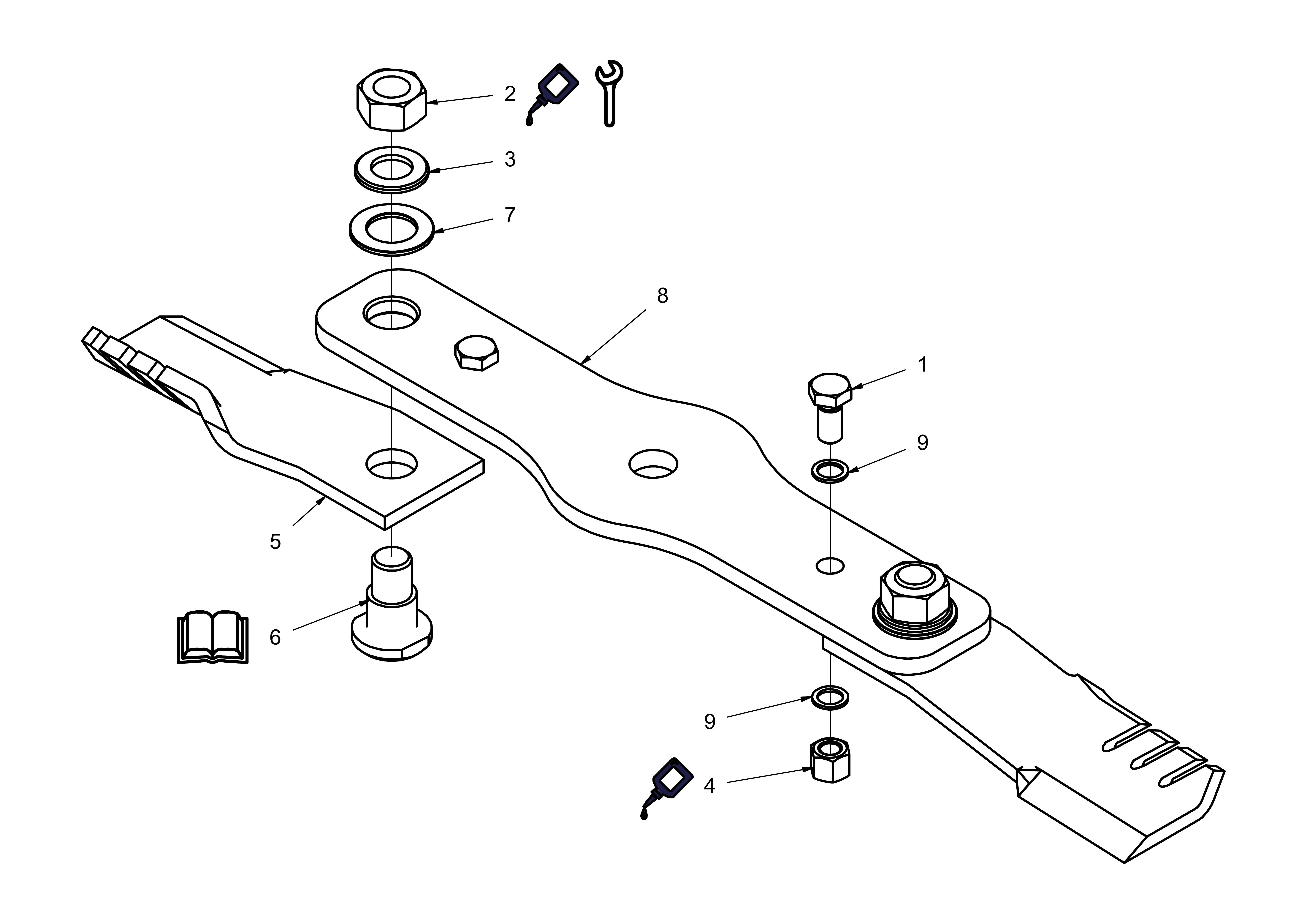 Feinmulchmesser 9600-80