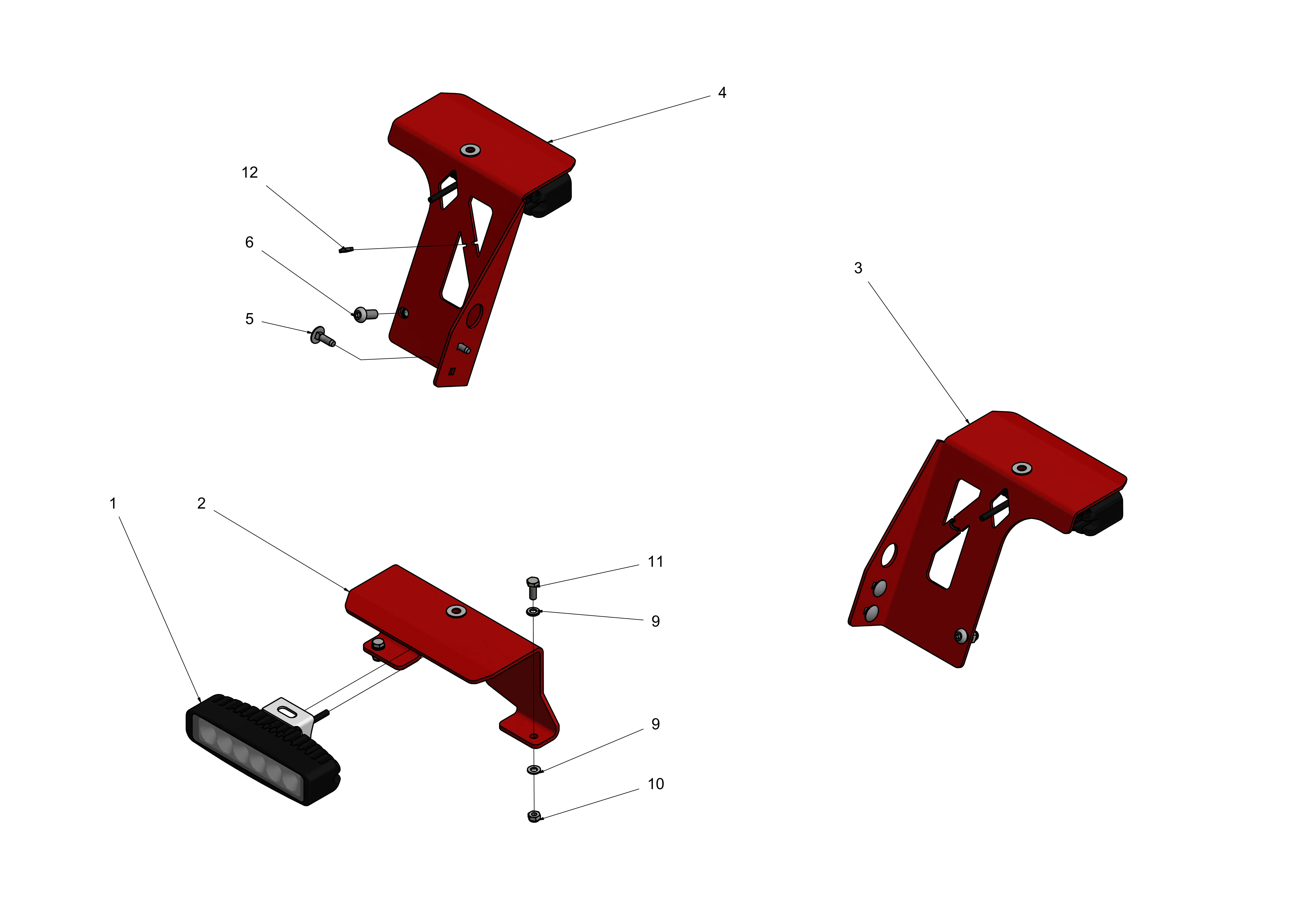 LED-Funktionsscheinwerfer