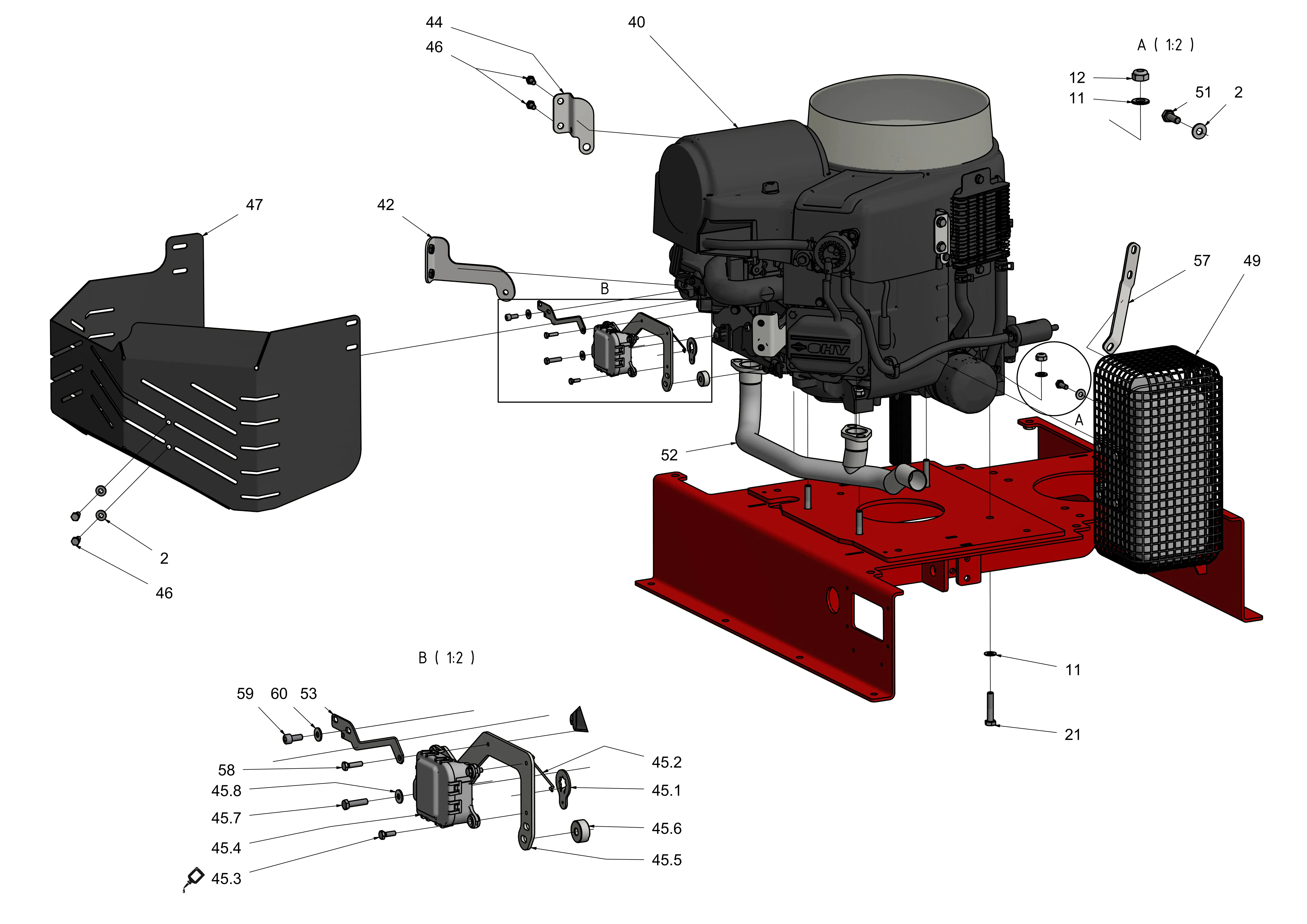 Motoranbauteile B&S 8290CXi