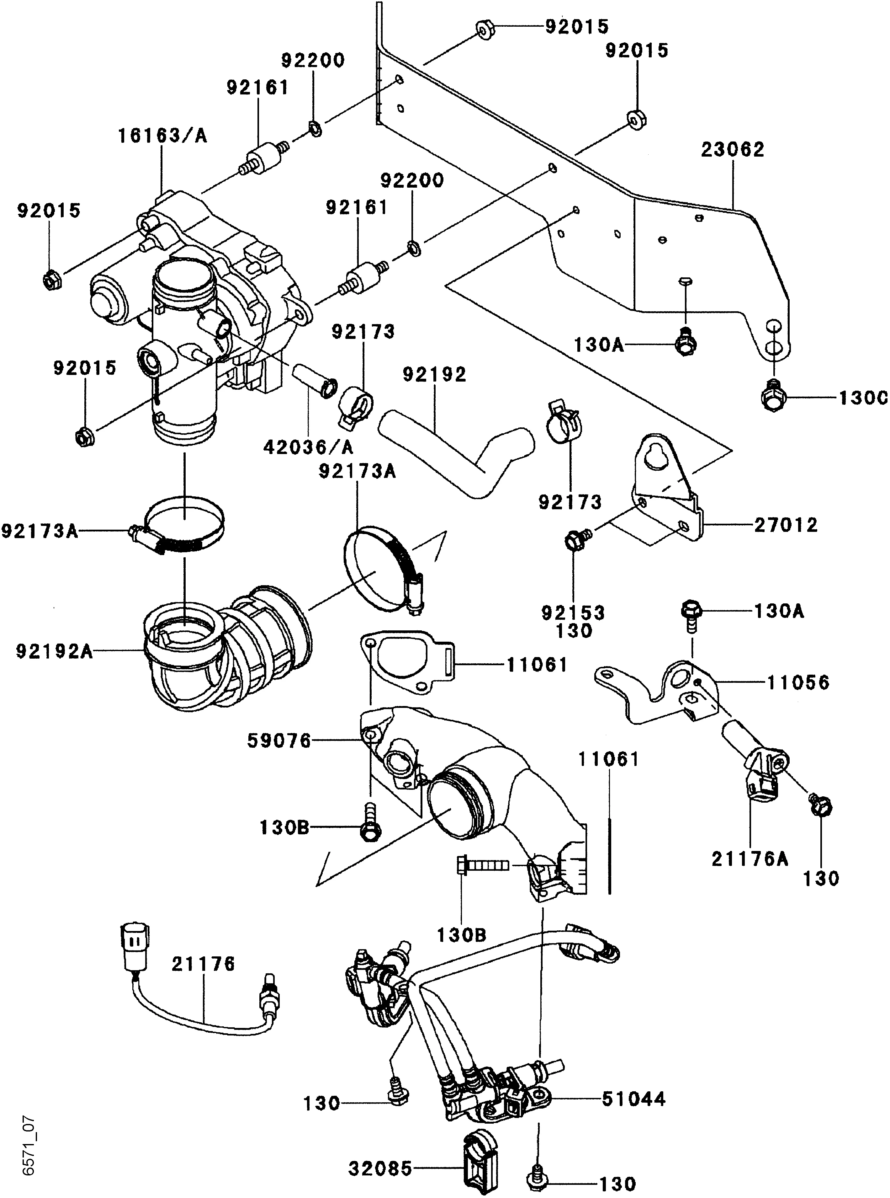 Throttle adjustment
