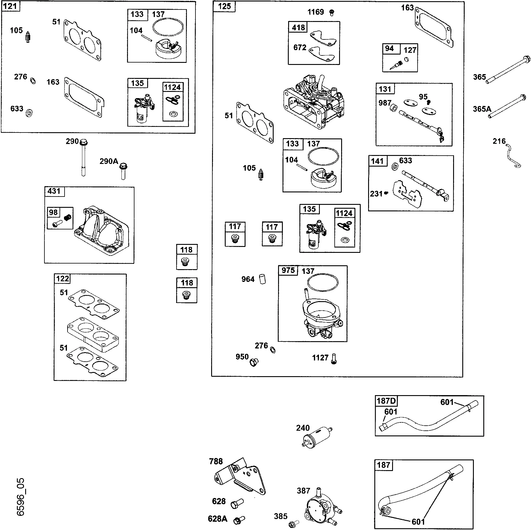Carburateur, pompe à carburant